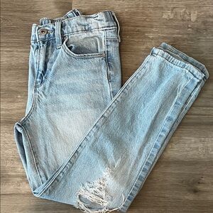 Kids Light Blue Distressed Jeans
